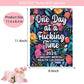 🖤Black Friday topper!✨ 2026 Scheldwoordenkalender voor Geestelijke Gezondheid – One Day At A Fucking Time, Humoristisch & Resoneerend (Perfect voor Vrouwen die met Angst, Depressie Struggle en van Humor Houden!)