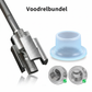 ❄️Zomerfresh 50% Korting!🔧PVC Buis Draadsnijder voor Binnen- en Buitendraad – Stalen Boormachine Tool voor 1/2” en 3/4” Pijpaansluitingen