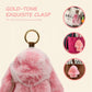 🌞Fris De Lente In Met 50% Korting!🐰 Handgemaakte Zachte Konijnen PomPom Sleutelhanger – Imitatiebont & Schattig Tasaccessoire!