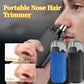 Oplaadbare Draagbare Neustrimmer – 360° Veilige Snijding (Nez- & Oorhaar), Type-C Opladen & Stil | Compact & Wasbaar