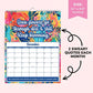🖤Black Friday topper!✨ 2026 Scheldwoordenkalender voor Geestelijke Gezondheid – One Day At A Fucking Time, Humoristisch & Resoneerend (Perfect voor Vrouwen die met Angst, Depressie Struggle en van Humor Houden!)