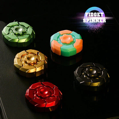 🌞Fris De Lente In Met 50% Korting!⚙️Magnetische Fidget Spinner | Haptic Coin Anti-Stress Speelgoed | Stille Lagers & Glow-in-the-Dark | Focus & Ontspanning