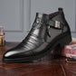 👞 Trendy leren boots met dubbele rits – perfecte afwerking voor elke look