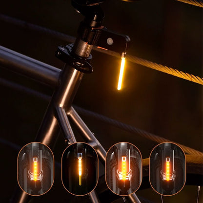 🚲 Heldere LED-Achterlicht Voor Fiets - Veilig & Zichtbaar Op Elke Rit!