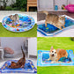 ❄️Zomerfresh 50% Korting!😻Water Speelmat voor Katten – Sensorische Oceaanmat met Drijvende Visjes voor Binnenkatten