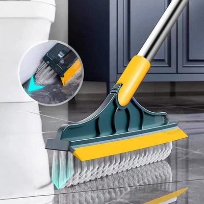 🎉Nieuwjaars Cadeau 50% KORTING!🧹2-in-1 Reinigingsborstel met Schraper – 2-in-1 Ontwerp (Borstel+Schraper) & Meervoudig Gebruik: Gemakkelijk Schoonmaken!