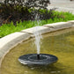 🌞Fris De Lente In Met 50% Korting!🌿Zonne-Energie Drijvende Fontein – Geen Bedrading, Meerdere Spuitkoppen voor een Levendige Tuin!
