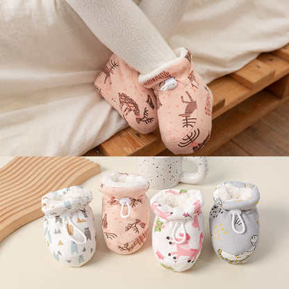 👶 Warme Bont Baby Laarsjes – Knuffig, Elastisch & Perfect Voor Wintercomfort!