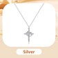 ✝️👑 Forever Cross & Crown Ketting – Betekenisvol Symbool, Moissanite Glans & Unisex Design (Duurzaam & Waterdicht!)