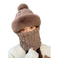 🎉Nieuwjaars Cadeau 50% KORTING!🧣2-in-1 Winter Pluche SjaalMuts (Winddicht + Zacht) – Modieus & Ultra Warm: Perfect Voor Winteravonturen!