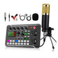 🎉Nieuwjaars Cadeau 50% KORTING!🎙️Live Streaming Audioset (Met Microfoon): Professionele Geluidskwaliteit – Eenvoudig Te Bedienen Voor Streamers!