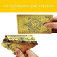 🔥Explora el mundo místico del Tarot Tarot de láminas de oro🔥