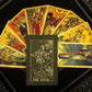 🔥Explora el mundo místico del Tarot Tarot de láminas de oro🔥