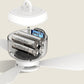 🌞Fris De Lente In Met 50% Korting!🏕️Oplaadbare Plafondventilator met LED – Draadloze Hangventilator met Afstandsbediening, Timer en 8000 mAh Accu