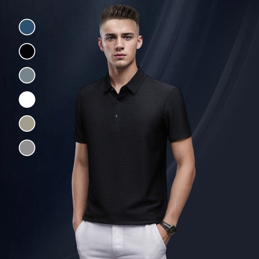 🎊 55% KORTING ❄️ Heren Zomer T-Shirt in Verkoelende Zijdezachte Stof