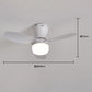 🌞Fris De Lente In Met 50% Korting!💡E27 Plafondventilator met LED Lamp - 2-in-1 Design - Geen Installatie Nodig (Plug & Play) - 3 Lichtstanden & Timer - Met Afstandsbediening