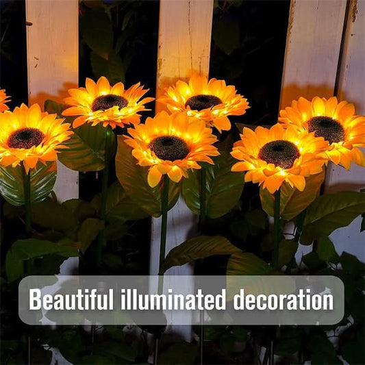 🌞Fris De Lente In Met 50% Korting!🌻LED Zonnebloem op Zonne-energie - Realistisch Design - IP66 Waterdicht - Automatische Inschakeling