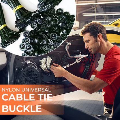 🔥Hete verkoop 49% korting🔥Nylon universele kabelbindergesp🔧🚗