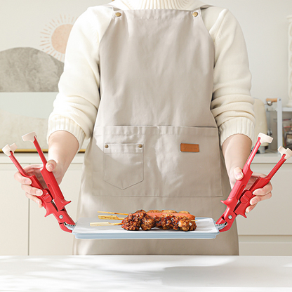 🔥Uitverkoop 50% KORTING🔥 Multifunctionele Anti-Verbrandings Komhouder – Veilig & Efficiënt Hete Gerechten Hanteren in de Keuken!