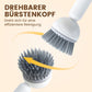 🎉Nieuwjaars Cadeau 50% KORTING!🧼Roterende Reinigingsborstel (Lange Steel + Vloeistofdispenser) – 360° Reiniging Zonder Krassen: Perfect Voor Schalen & Potten!