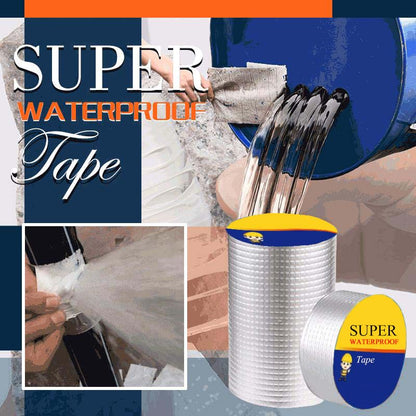 ❄️Zomerfresh 50% Korting!🔥Waterdichte Butyltape voor Reparatie – Sterke Zelfklevende Afdichting voor Dak, Goot, Muur & Buiten