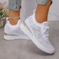 👟 ✨Ademende Mesh Sneakers Met Strass: Fijn Voor De Zomer, Mooi Voor Elke Outfit!