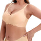 Naadloze push-up bh, diepe V-hals, zonder beugels