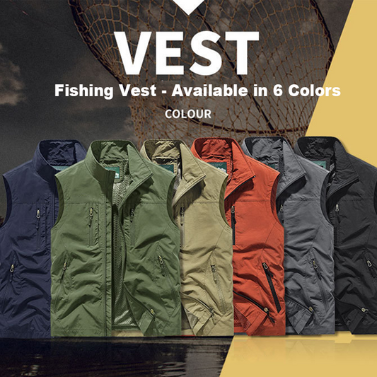 🧥 Oversized Mouwloos Gilet Heren – Winddicht, Diefstalveilig & Omkeerbaar!