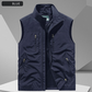 🧥 Oversized Mouwloos Gilet Heren – Winddicht, Diefstalveilig & Omkeerbaar!