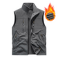 🧥 Oversized Mouwloos Gilet Heren – Winddicht, Diefstalveilig & Omkeerbaar!