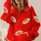 Dames Fashion Sequin Hoodie (Lange Mouwen) – Glitterend voor Party & Alledaagse Styling!