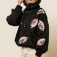 Dames Fashion Sequin Hoodie (Lange Mouwen) – Glitterend voor Party & Alledaagse Styling!