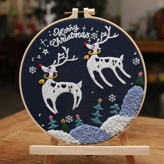 Kerst Borduurset DIY: Sla uw eigen kerstmagie na!