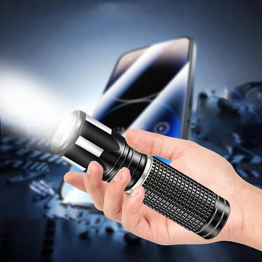 Oplaadbare mini-LED-zaklamp met hoge helderheid