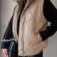 👚 ✨Dames Casual Lichtgewicht Armlose Vest: Stylisch & Lichaamvriendelijk!