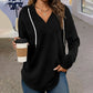 👕 ✨Eenvoudige Unicolor Hoodie met Rits: Warm, Comfortabel & Alles Geschikt!