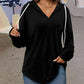 👕 ✨Eenvoudige Unicolor Hoodie met Rits: Warm, Comfortabel & Alles Geschikt!