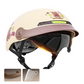 Nederlands Gecertificeerde Vintage Halve Helm - Ademende Ventileerde Retro Helm voor Stedelijk Vervoer & Café Racer Liefhebbers