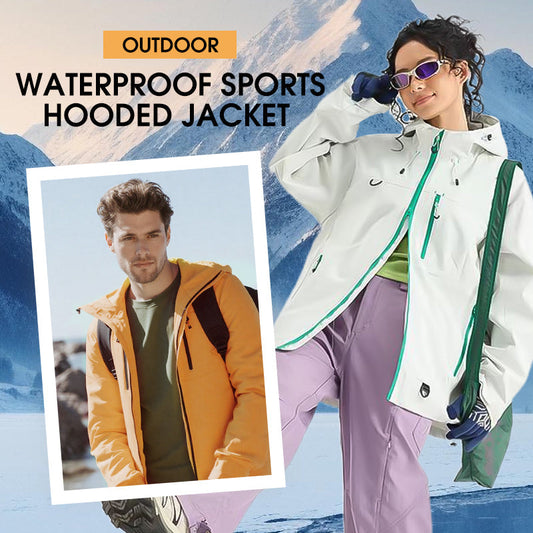 50% korting, nog maar tot dit weekend!🧥 Outdoor Waterdichte Sportjas Met Capuchon – Winddicht, Waterafstotend & Ademend, Perfect Voor Avonturen!