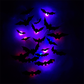 💀 Halloween decor te eentonig? 3D Vleermuis LED Wandlamp (12/24/48-stuks) – Griezelig & Dynamisch!