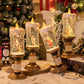 ✨ Magisch Kerst LED Kaars – Sneeuw Effect, Retro Decoratie & Veilige Vlam (Kerstsfeer in Elke Kamer!)