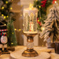 ✨ Magisch Kerst LED Kaars – Sneeuw Effect, Retro Decoratie & Veilige Vlam (Kerstsfeer in Elke Kamer!)