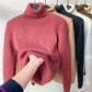 🍂Kleurwisselingsvoordeel 49% KORTING🎁 Winter Fleece Dik Gebreide Trui – Tot -30°C Warm, Knuffelzacht & Super Praktisch voor Ouderen!