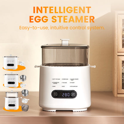 ✨ Multifunctionele Mini Eierkoker Met Slim Touchscreen – Keuken Essential Voor Perfecte Eieren & Meer!