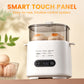 ✨ Multifunctionele Mini Eierkoker Met Slim Touchscreen – Keuken Essential Voor Perfecte Eieren & Meer!