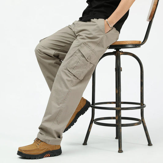 Vandaag alleen: €6 korting!👖 Heren Multi-Pocket Cargo Broek – Stijlvol, Functioneel & Comfortabel Voor Elke Gelegenheid!