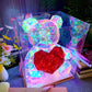 💘Valentijnsaanbieding: 50% Korting!🧸 Kleurrijke Lichtgevende Beer – Magisch Glow-Effect & Knuffelbaar Cadeau voor Haar!