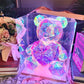 💘Valentijnsaanbieding: 50% Korting!🧸 Kleurrijke Lichtgevende Beer – Magisch Glow-Effect & Knuffelbaar Cadeau voor Haar!