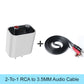 🎉Nieuwjaars Cadeau 50% KORTING!🎧Bluetooth 5.0 HIFI Audio Ontvanger (RCA+3.5mm) – Plug-and-Play & Lange Afstand: Upgradieer Oude Luidsprekers!