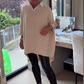 👚 Dames Top Met Lange Mouwen & Overhemdkraag - Comfortabel & Stijlvol!